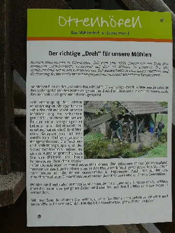 Infotafel Zur Schulze Bure Mühl