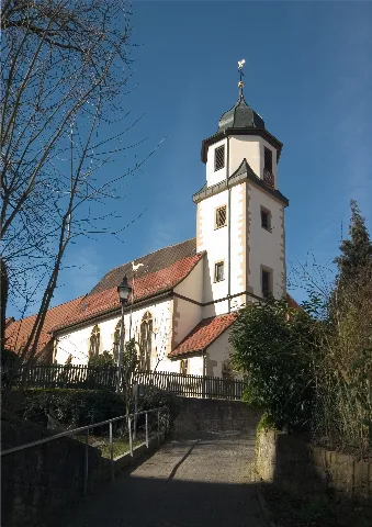 Ingersheim (Neckar) Kleiningersheim Georgskirche Ansicht Von So