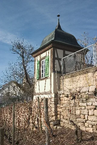 Ingersheim (Neckar) Kleiningersheim Weinberghaus Am Schönblick Ansicht Von Osten