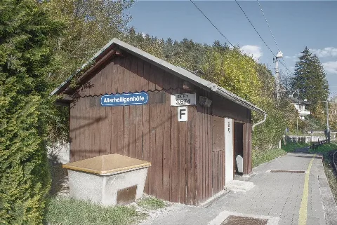 Innsbruck Allerheiligen Bahnhaltestelle