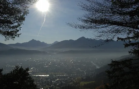 Innsbruck Bei Inversionswetterlage