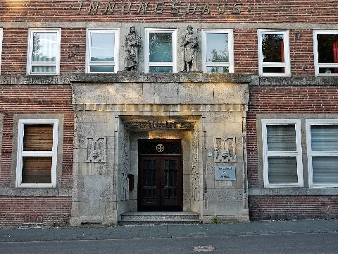 Innungshaus (Mülheim) Eingang