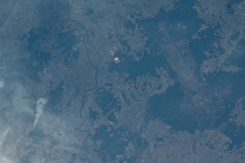 Iss023 E 5648 View Of Germany