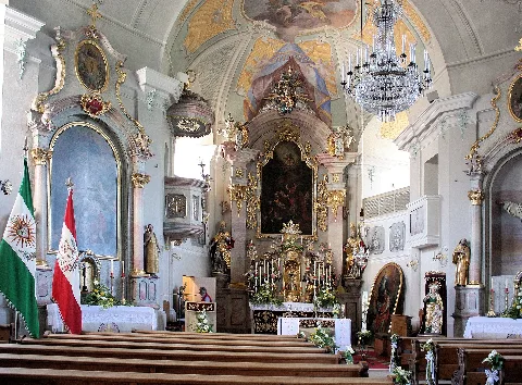 Itter (Tirol), Die Kirche St.josef, Innenansicht