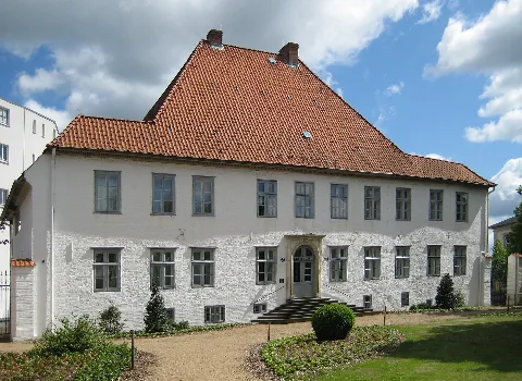 Itzehoe, Germany Kreismuseum Prinzesshof, Rueckseite