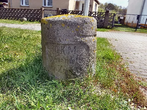 Jeber Bergfrieden,Meilenstein,Myriameterstein