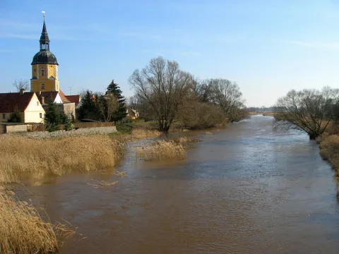 Jessen Schweinitz An Der Schwarzen Elster Geo.hlipp.de 9904