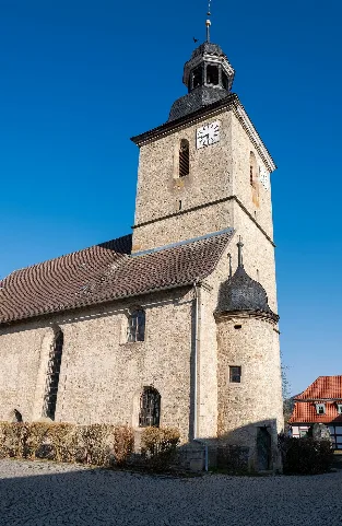 Jüchsen, Gutsstraße, Ev. Kirche Grabfeld 20250316 0005