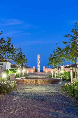 Juliusruh Kurplatz (Blaue Stunde)