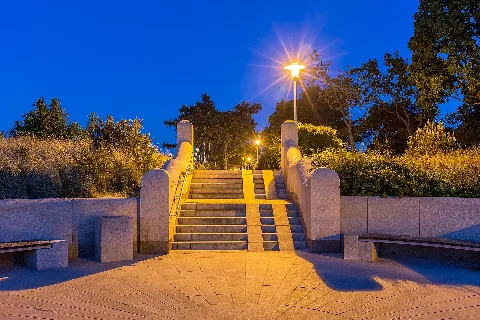 Juliusruh (Rügen) Promenade Bei Nacht