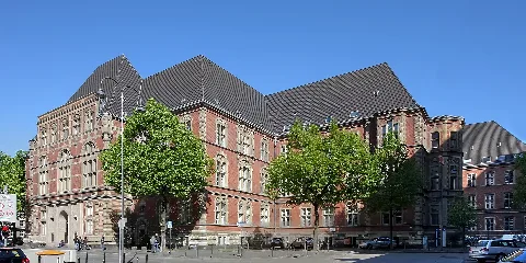 Justizgebäude Am Appellhofplatz Köln Südfassade (3355 57)