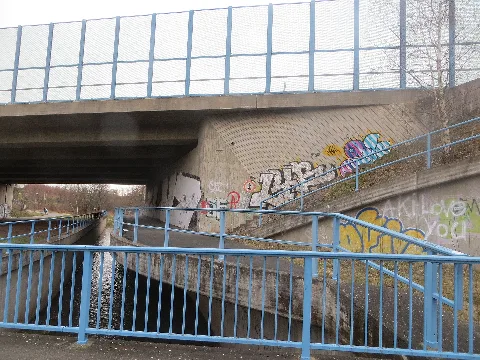 Kappelbachtalbrücke In Chemnitz (2)