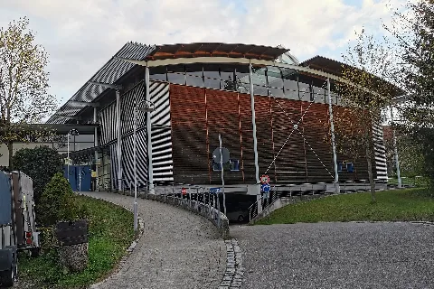 Karl Mauch Sporthalle Von Unten