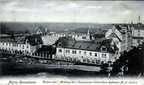 Kaserne Gonsenheim 1902