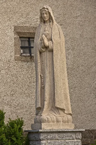 Kath Pfarrkirche Wallfahrtskirche In Dimbach Marienstatue