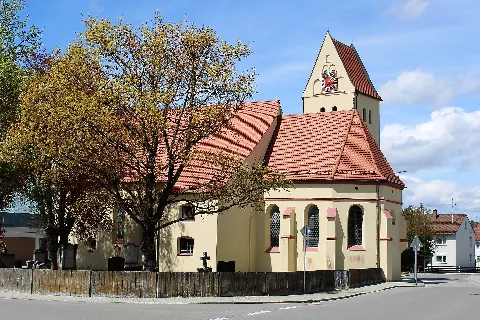 Katholische Pfarrkirche Mariä Himmelfahrt In Au Bei Illertissen