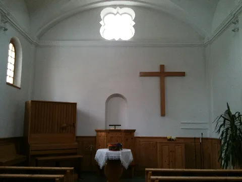 Kirche Bivio Innen
