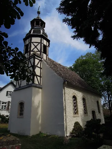 Kirche Bösewig Südwestansicht Hochkant Im August 2020