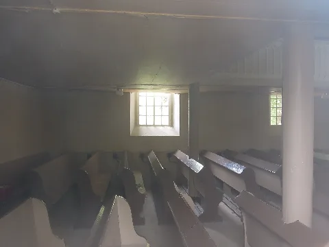 Kirche Dobien Innenansicht Saal Von Süd August 2020