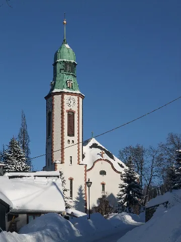 Kirche Pobershau Sw