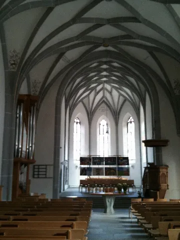 Kirche Thusis Innen