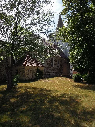 Kirche Trebitz Nordostansicht Im August 2020