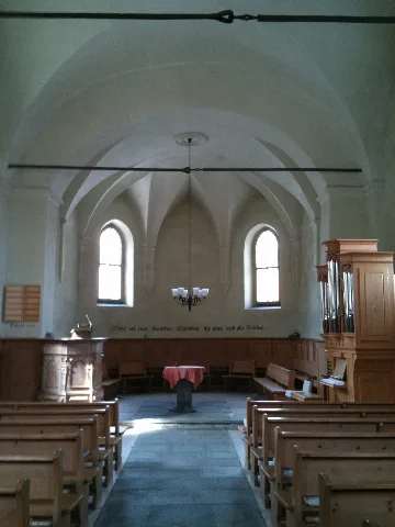 Kirche Urmein Innen