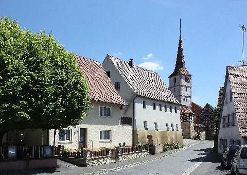 Kirchensittenbach, Blick Zur Dorfkirche