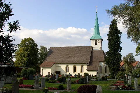 Kirchentellinsfurt Kirche Friedhof 2008