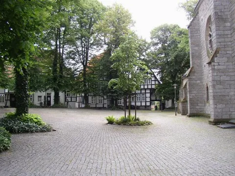 Kirchplatz Halle Herz
