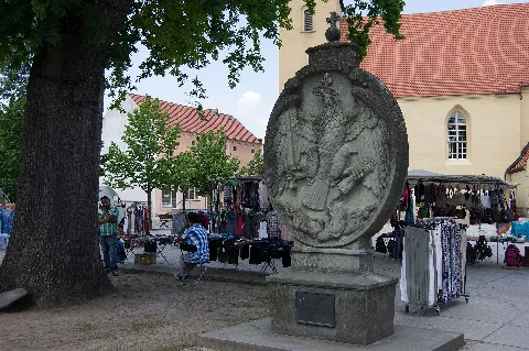 Kirchplatz Kriegerdenkmal Rheinsberg
