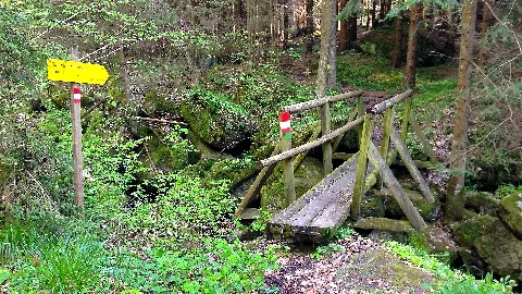 Klammleitenbach Brücke Bei Der Reindlmühle