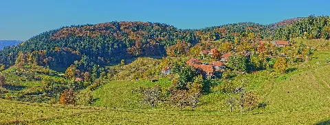 Kleines Wiesental Kühlenbronn Panorama