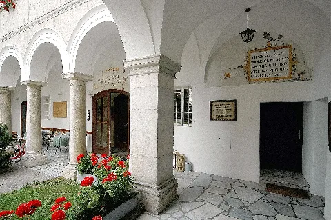 Kloster Wernberg Detail Arkadenhof