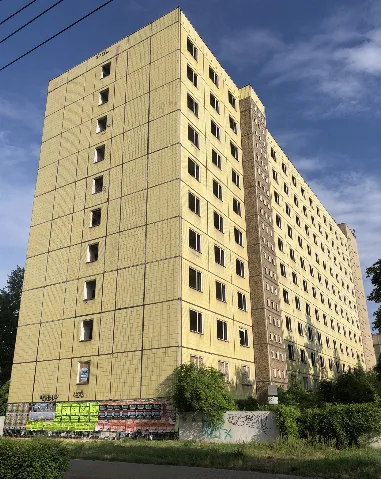 Klosterwuhne 39 Blick Kastanienstraße