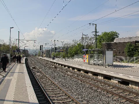 Koblenz Im Buga Jahr 2011 Eröffnung Haltepunkt Koblenz Stadtmitte 1