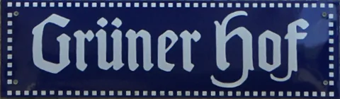 Köln Mauenheim Grüner Hof Straßenschild