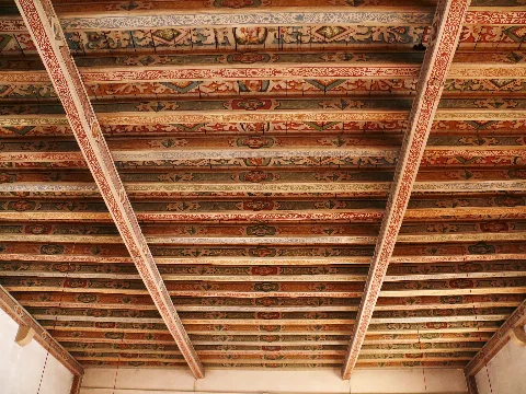 Köngen Peter Und Pauls Kirche Holzdecke, Gesehen Von Der Empore