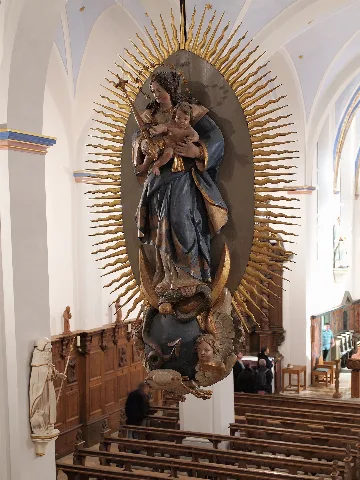 Koerbecke St Pancratius St Mary Statue