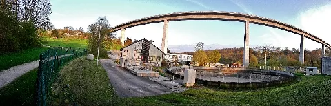 Körschtalviadukt (724 M Lang, 1995 Eingeweiht) Der L 1202 Zwischen A8 Und Esslingen Panoramio (1)