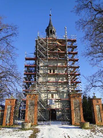 Kotelow Kirche Eingeruestet 2011 01 28 239