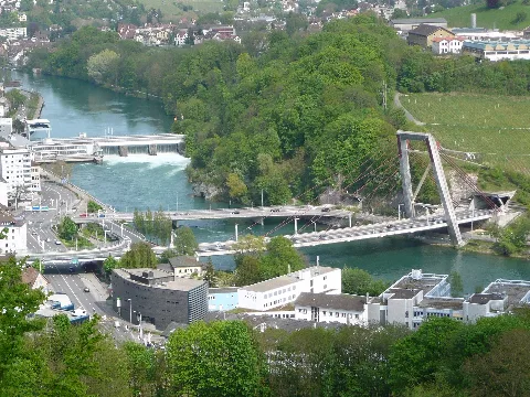 Kraftwerk A4 Brücke Schaffhausen