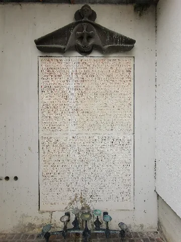 Kriegerdenkmal Namen Jesu Kirch München Laim 01