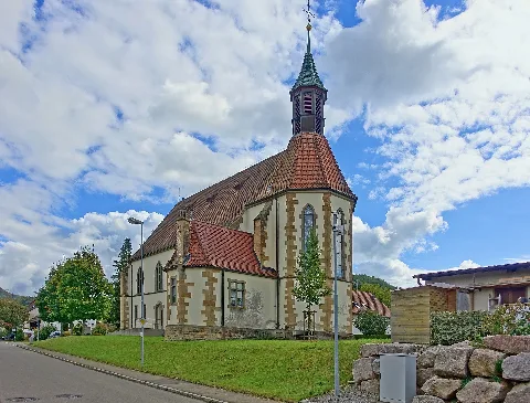 Küssaberg Dangstetten Kirche St.anna Südwestansicht