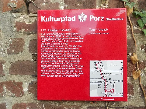 Kulturpfad Porz, 1.27, Urbach, Urbacher Friedhof