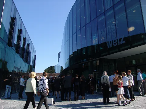 Kunsthaus Weiz Eröffnung Foto Heran