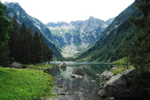 Laghetto Alpino In Val Cama Panoramio