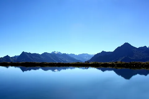 Lake In The Alps