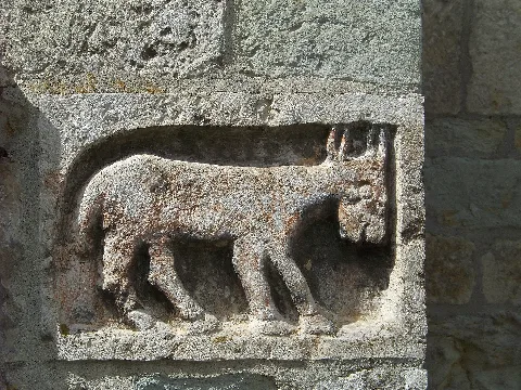 Langquaid Kirche Sankt Jakobus Esel
