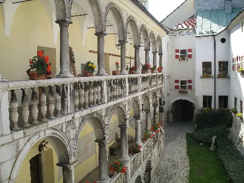 Lassing Burg Strechau Arkaden